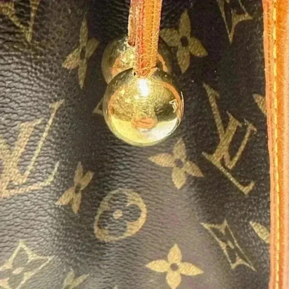 LOUIS VUITTON Popincourt Haut Shoulder Bag Monogram Leather Brown + COA - Picture 10 of 16